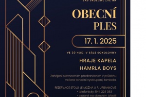 Obecní ples 17.1.2025