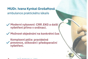 MUDr. Ivana Kynkal Grošaftová Šlapanice