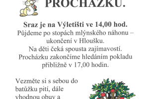 Procházka pro děti 12.9.2026