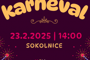 Dětský karneval Sokolnice 23.2.2025