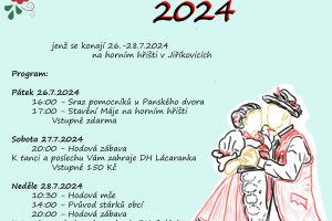 Jiříkovické hody 26.- 28.7.2024